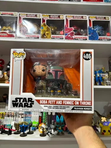 Funko Pop! Boba Fett And Fennec On Throne #486 - Star Wars