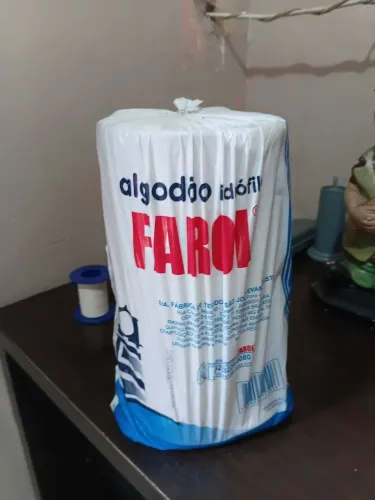 Rolo de algodão