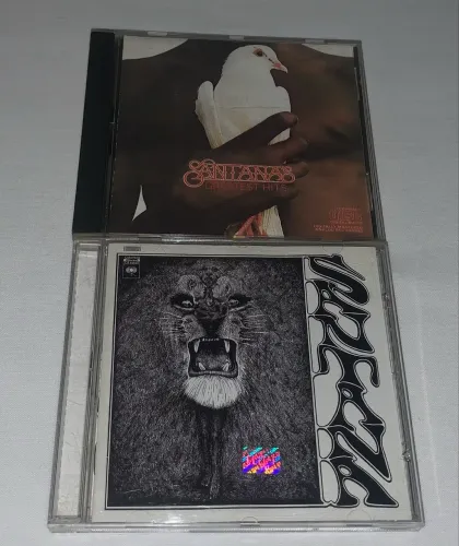 Cd Santana o primeiro ou o Gratest Hits impecáveis 