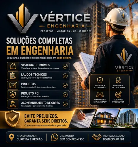 VISTORIA DE ENTREGA DE APARTAMENTOS E CASAS | ENGENHEIRO CIVIL