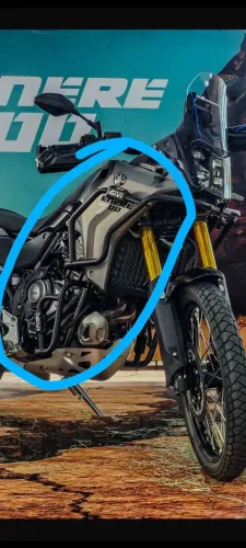 Protetor de motor e carenagem 