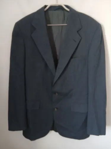 BLAZER VINTAGE POLO RALPH LAUREN ORIGINAL ANOS 80/90 IMPECÁVEL CINZA GRAFITE CHUMBO 48/50