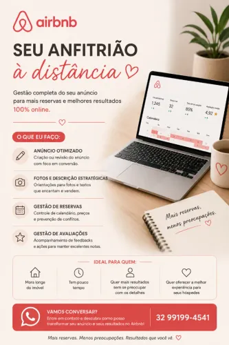 Coanfitriã do seu imóvel