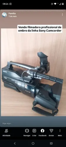 Vendo filmadora profissional