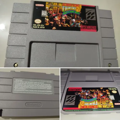 Donkey Kong 2 Nova Super Nintendo