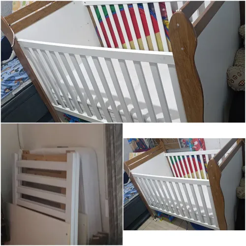 Berço Mini Cama com Colchão - Excelente Estado