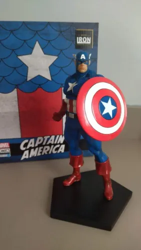 Capitão América Marvel Iron Studios 
