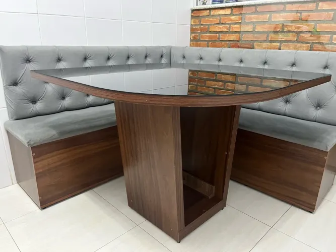Canto Alemão 100% MDF - Mesa de canto