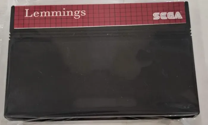 Cartucho Original Master System Lemmings