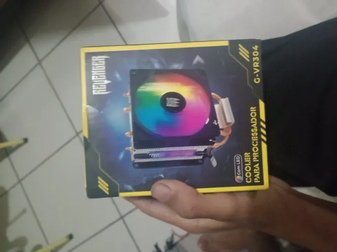 ? Cooler para Processador Revenger G-VR304 RGB ? NOVO