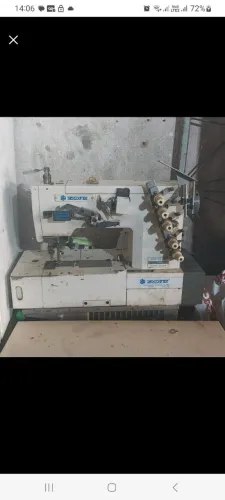 Máquina de costura industrial galoneira