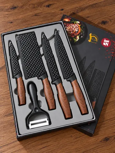 KIT DE FACAS + CUTELO NOVOS
