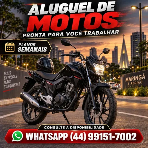 ALUGA SE MOTO *MARING *