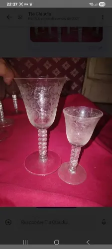 Taças lindas raridades a venda vendo sepadas conco cada peca radas 