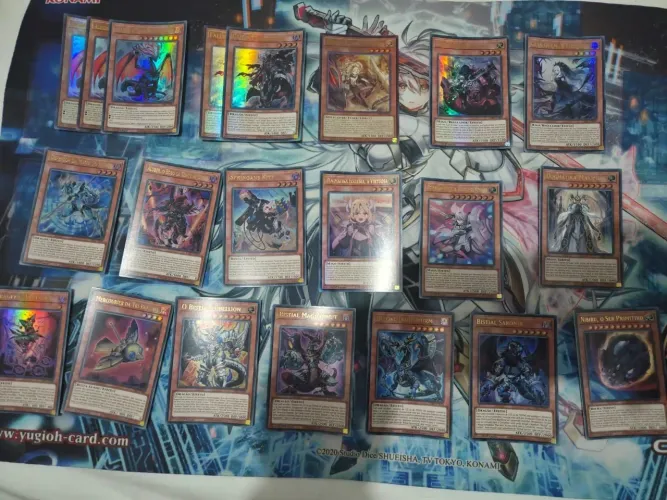 Deck Yugioh O Caído e a Virtuosa (Branded) Cartas Português