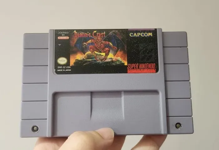 Cartucho Demon's Crest Super Nintendo Jogo Original SNES