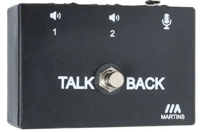 pedal Talkback comunicação de Banda in-ear!!
