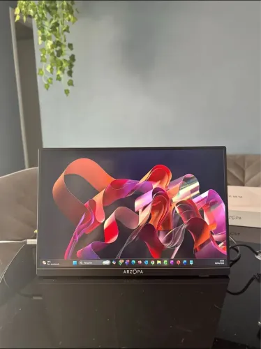 Monitor Arzopa Gamer Z1rc 16  2.5k Ips Preto Usb-c