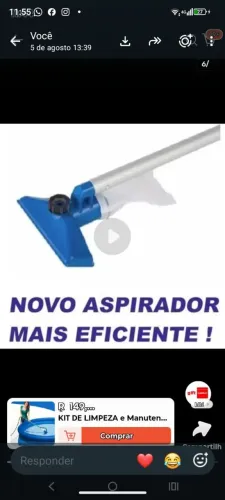 Aspirador de piscina
