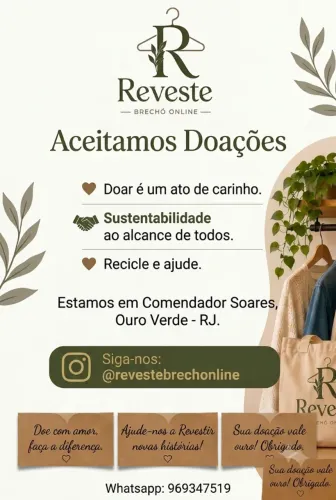 Brechó Online ?, roupas, calçados e acessórios