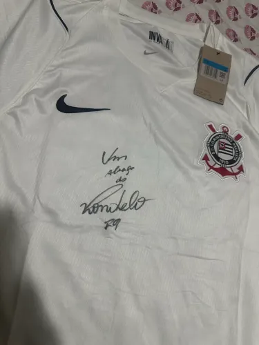 Camisa Corinthians Autografada pelo FENÔMENO