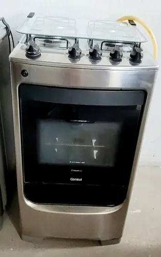 FOGÃO ELÉTRICO CONSUL DE INOX 