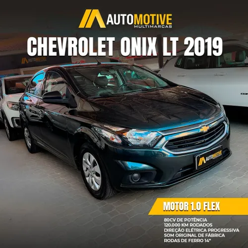 Chevrolet Onix Hatch LT 1.0 8V Flex Power Mec. 4P 2019