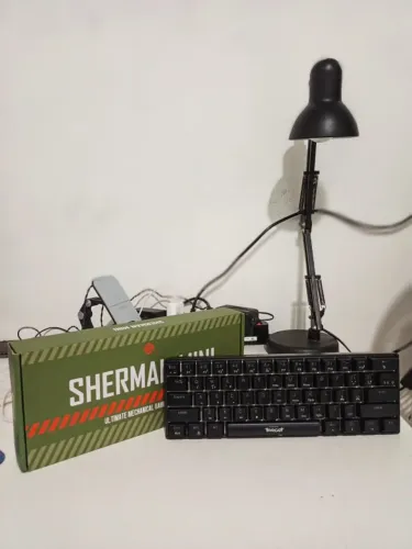 Teclado Mecânico Gamer TGT Sherman TLK Rainbow ABNT2 - Produto Novo