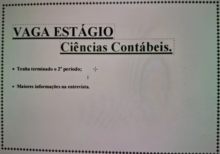 Estagio contábil 
