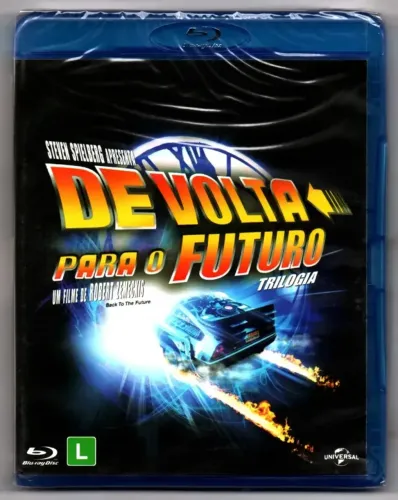 Blu Ray De Volta Para O Futuro - Trilogia - Dub/leg