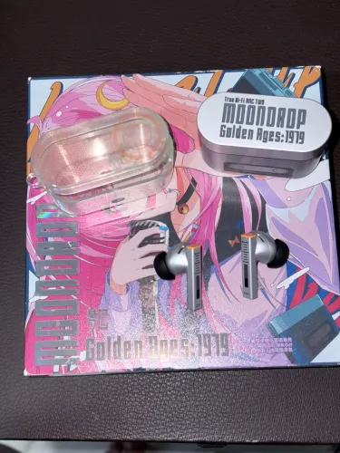 Moondrop Golden Ages TWS Planar - Usado 3 vezes - Praticamente Novo! ANC + LDAC