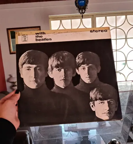 lp vinil - the beatles - with the beatles
