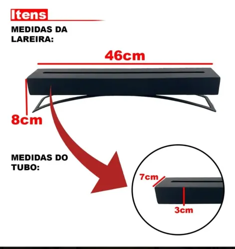 Lareira de mesa portátil