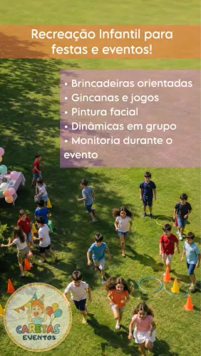 Recreação Infantil para festas e eventos 