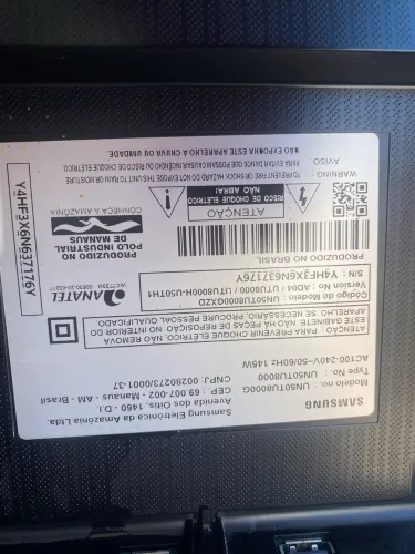 Tv Samsung 50polegadas com defeito!!!