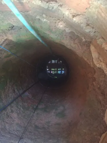 Linpeza de poço colocarmos manilia