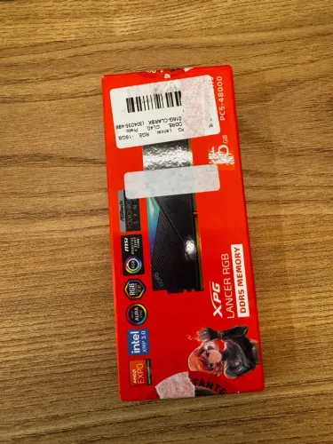Memória RAM XPG Lancer RGB DDR5 16GB 6000MHz CL40