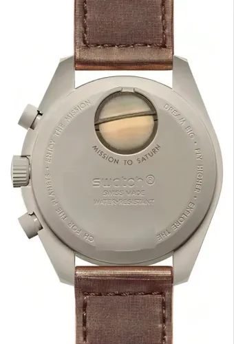 Relógio Omega x Swatch MoonSwatch - Mission to Saturn
