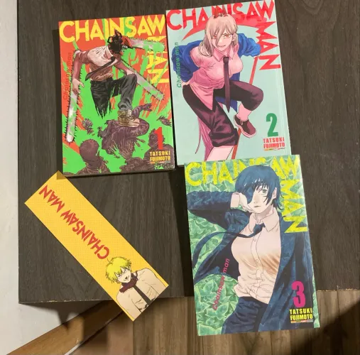 Chainsaw Man edições 1 a 3 mangá