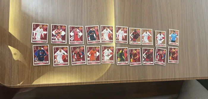 Lote Legend 2022 - Extra Sticker originais panini