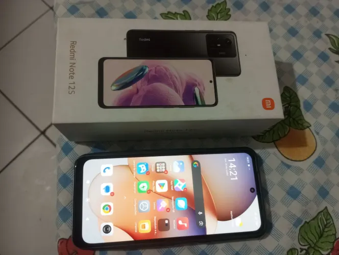 Redmi note 12S 8gb de ram e 256gb de armazenamento interno