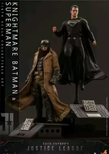 Pack duplo Batman  e superman hottoys 