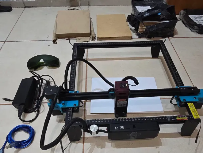 Maquina de corte a laser e gravação TT-S 10W PRO