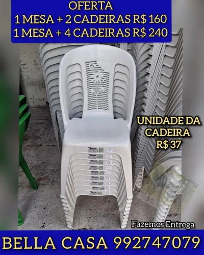 CADEIRA DE PLASTICO