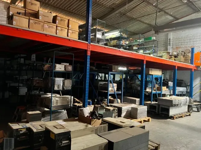Mezanino Estrutura Aço Ferro Desmontável