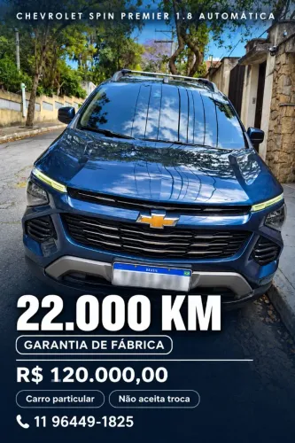 Chevrolet Spin Premier 1.8 8V Econo.flex 5P Aut. 2025