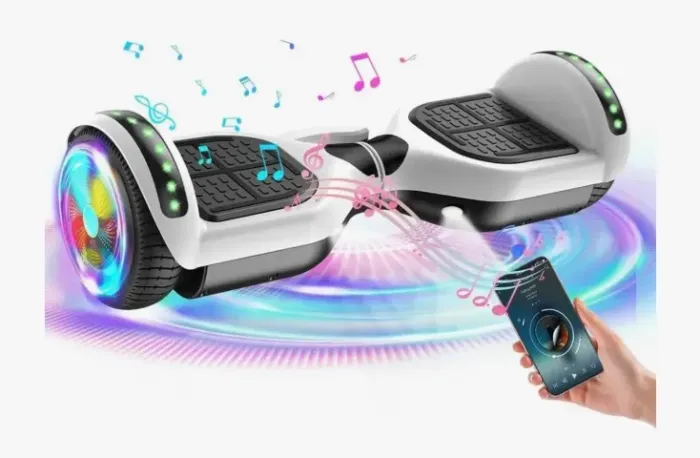 Hoverboard com led e Bluetooth