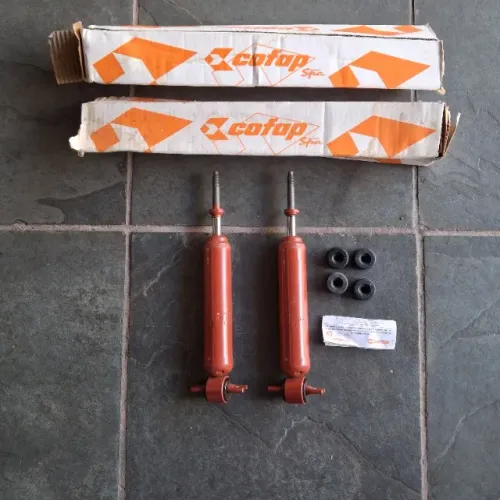 Amortecedores dianteiros Opala novos marca Cofap 4 cil e 6 cil