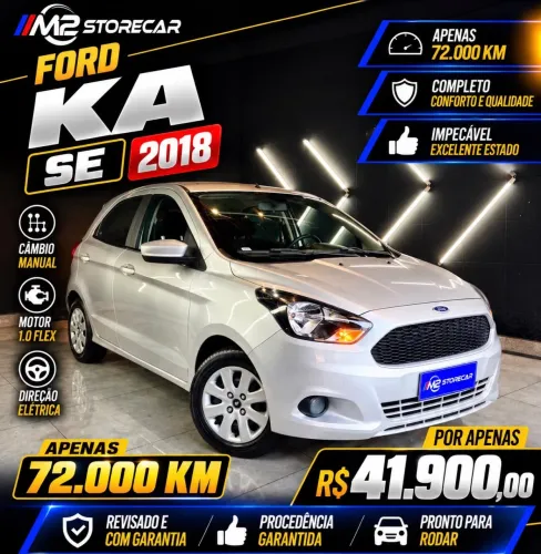 Ford KA 1.0 Se/se Plus Tivct Flex 5P 2018