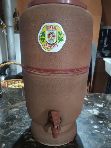 Filtro de barro São João 4 litros.